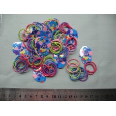 Резинка с люрексом 2см микс