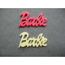 Кабошон-надпись "Barbie" 