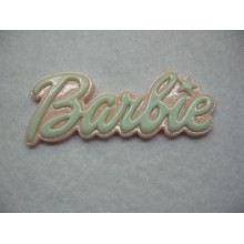Надпись "Barbie" 