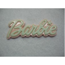 надпись"Barbie" 